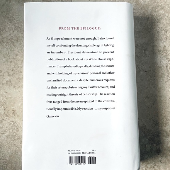 “The Room Where It Happened”, a White House Memoir, by John Bolton - Picture 3 of 6